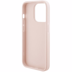 Karl Lagerfeld Quilted K Pattern Suojakuori iPhone 15 Pro Maxille - vaaleanpunainen