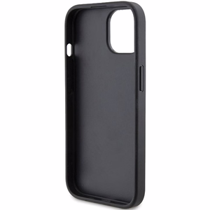 Karl Lagerfeld Suojakuori iPhone 15 6,1 KLHCP15SPQKPMK musta HC QUILTED K PATTERN