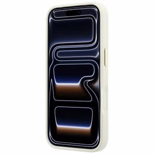 Guess Stripe Peony 4G Logo MagSafe suojakuori mallille iPhone 18 Pro / 17 Pro – väri: beige