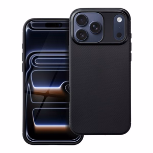 Suojakuori iPhone 17 PRO MAX:lle Carbon Premium musta