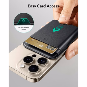 ESR Classic RFID-suojattu MagSafe-magneettikorttikotelo puhelimelle – musta