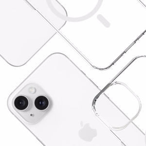 3mk Armor MagCase iPhone 13 / 14:lle - Läpinäkyvä