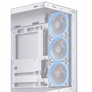 ASUS A31 Plus TG ARGB Valkoinen Midi Tower -kotelo