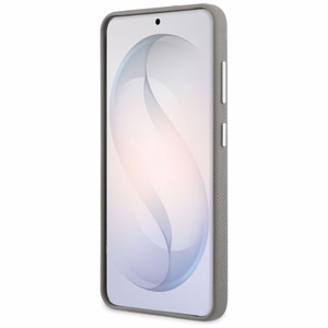 Karl Lagerfeld Suojakuori Saffiano Double Heads Metal Samsung Galaxy S26:lle hopeinen