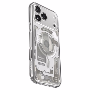 Spigen Ultra Hybrid MagSafe Zero One -suojakuori iPhone 18 Pro / 17 Pro -malleille, titaaninvärinen