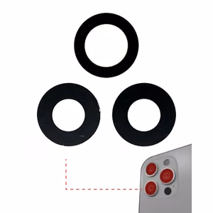 Takakameran linssi yhteensopiva Apple iPhone 12 Pro takakameran linssi (3 kpl) / PREMIUM /
