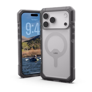 UAG Trooper MagSafe suojakuori iPhone 17 Pro Max läpinäkyvä musta