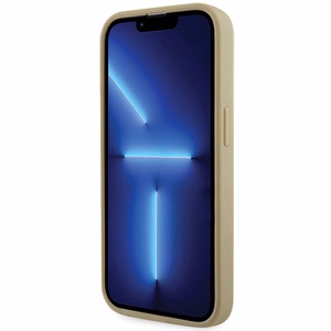 Guess GUHCP14LHDGTPD iPhone 14 Pro 6.1 kultainen/kultainen kovakuori Rhinestone Triangle