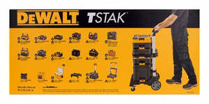 DeWalt DWST1-71196 – lavallinen käsikärry, metalli/muovi