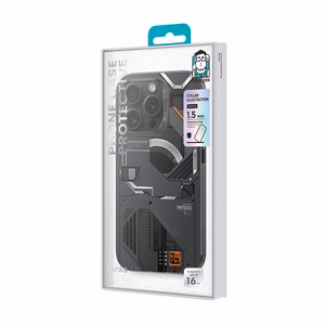 Benks Magnetic Mecha Series Case for Iphone 16 Plus black