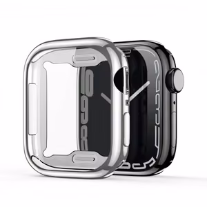 Dux Ducis Samo TPU -suojakuori Apple Watch 45 mm, hopea