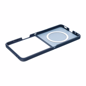 Tummansininen 4sF-S Acrylic -suojakuori MagSafe-tuella Samsung Galaxy Z Flip8 -mallille