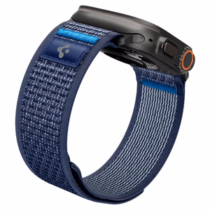 SPIGEN ATHLEX AIR 2 Apple Watch 8 / 9 / 10 / 11 / SE / Ultra (44 / 45 / 46 / 49 MM) Active tummansininen