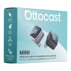 Ääniadapteri autoon OTTOCAST Mini Cube T2 (CarPlay Android auto) musta