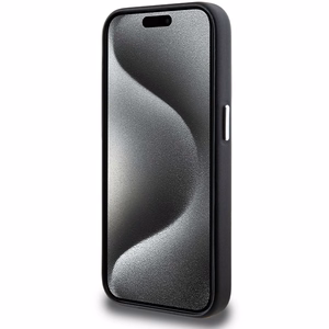 BMW Signature Wrapped Metal MagSafe Suojakuori iPhone 14 Pro Maxille - musta