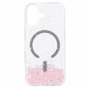 Tel Protect Moonlite Magsafe -suojakuori iPhone 17:lle vaaleanpunainen kirkas