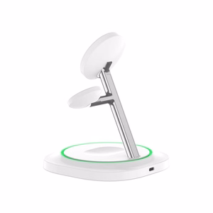Tech-Protect QI15W-A46 3in1 Magnetic MagSafe Inductive Charger - White