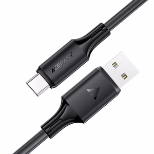 Acefast C17-04 USB-kaapeli USB-A - USB-C 1,2 m musta