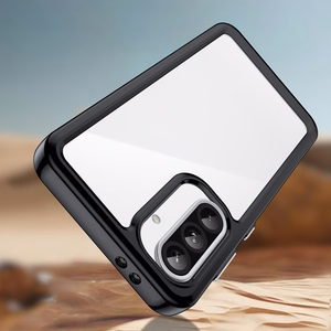 Outer Space Suojakuori Samsung Galaxy A26:lle joustava kehys - musta