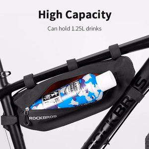 Rockbros AS-043 Velcro-polkupyörälaukku, 3l - musta