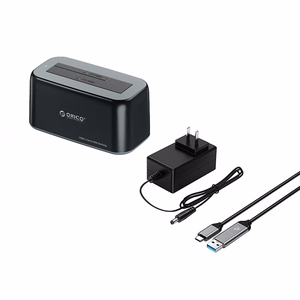 Orico 6819C3 -telakointiasema 2,5"/3,5" SATA HDD/SSD -levyille - musta