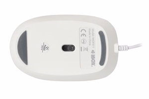 iBOX i011 Seagull wired optical mouse, white