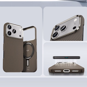 Benks Magneettinen Armor Tint Kevlar 1000D (A070) iPhone 17 Pro Max:lle sininen
