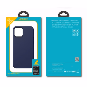 Joyroom Color Series kotelo iPhone 12 Pro Max musta (JR-BP800)