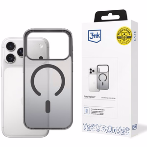3mk Frosty MagCase Apple iPhone 17 Pro Max:lle - Musta