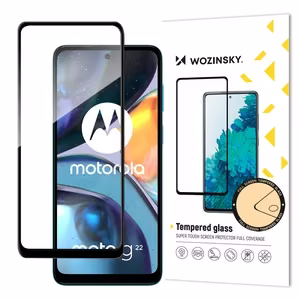 Wozinsky Full Glue karkaistu lasi Motorola Moto G22:lle