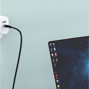 Dudao USB Type C - Lightning kaapeli nopea lataus PD 20W 1m musta (L7MaxL)