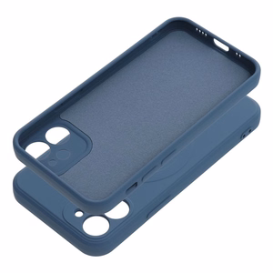Silikoninen Suojakuori iPhone 12 MINI:lle Mag Cover MagSafe-yhteensopiva sininen