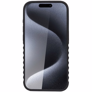 Audi Tekonahkainen Suojakuori MagSafella iPhone 15 Pro:lle - punainen