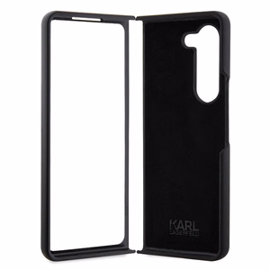 Karl Lagerfeld KLHCZFD5SNIKBCK Z Fold5 hardcase black/black Silicone Ikonik