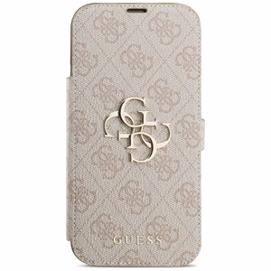 Guess Book 4G Metal Logo -suojakuori iPhone 17 Pro Max - pinkki