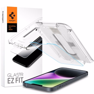 Spigen karkaistu lasi GLAS.TR "EZ FIT" iPhone 13 / 13 PRO / 14 / 16E 6,1"
