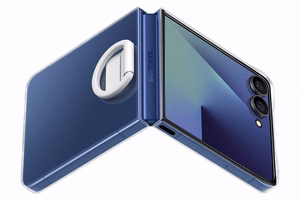Samsung sormuskuori Samsung Galaxy Z Flip7 - läpinäkyvä