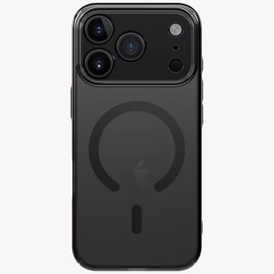 Uniq Airsuit Magclick Lataussuojakuori iPhone 17 Pro:lle - Musta