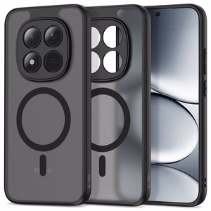 Tech-Protect MagMat MagSafe Suojakuori Xiaomi Redmi Note 15 Pro 5G:lle - Musta