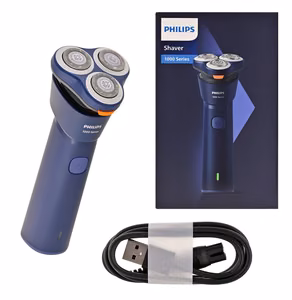 Philips 1000 Series S1881/00 – rotary men's shaver, navy blue