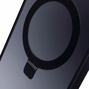 3mk Smoke Case Mag&Stand Samsung Galaxy S25:lle - musta