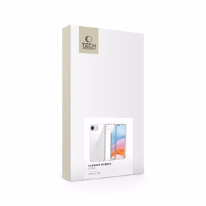 Tech-Protect FlexAir Hybrid suojakuori iPhone 16e / 17e:lle - läpinäkyvä