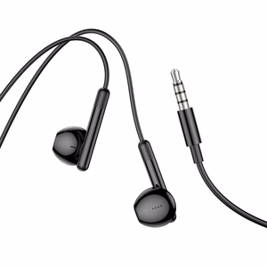 Hoco M93 langalliset nappikuulokkeet Jack 3,5mm - musta
