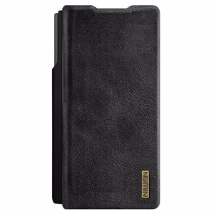 Nillkin Qin Pro Suojakuori Samsung Galaxy Z Fold 7:lle S Pen -tilalla - Musta