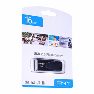 PNY Attaché 4 2.0 16GB USB-muistitikku USB Type-A musta
