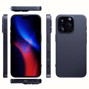3mk Matt Case Pro Apple iPhone 16 Pro Max:lle - Matta musta