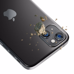 Tempered glass for camera 3mk Lens Pro Apple iPhone 14 black