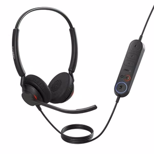 Jabra Engage 40 – langallinen USB-A-stereokuulokemikrofoni johtosäätimellä, Microsoft Teams -sertifioitu