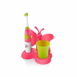 ETA Toothbrush with water cup and holder Sonetic ETA129490070 Battery operated For kids Number of brush heads included 2 Number of teeth brushing modes 2 Pink