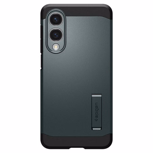 Spigen Tough Armor MagSafe Suojakuori Samsung Galaxy S25 Edge:lle - vihreä/musta